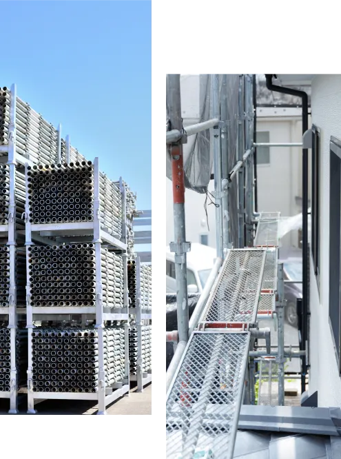 軽量部材による現場の効率化